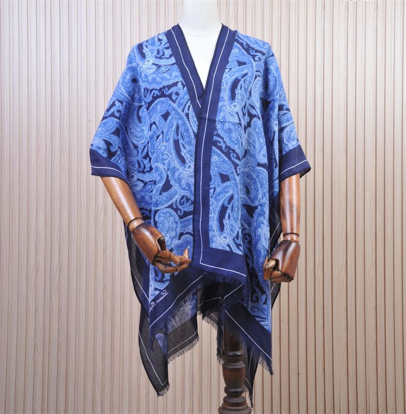 Summer printed cardigan shawl (2)