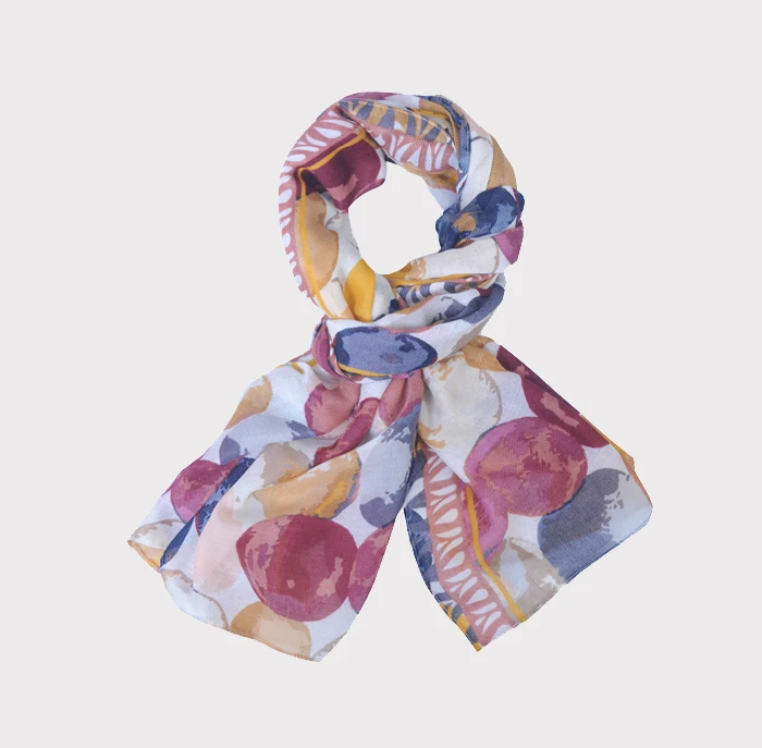 women Polyester Printing Scarf