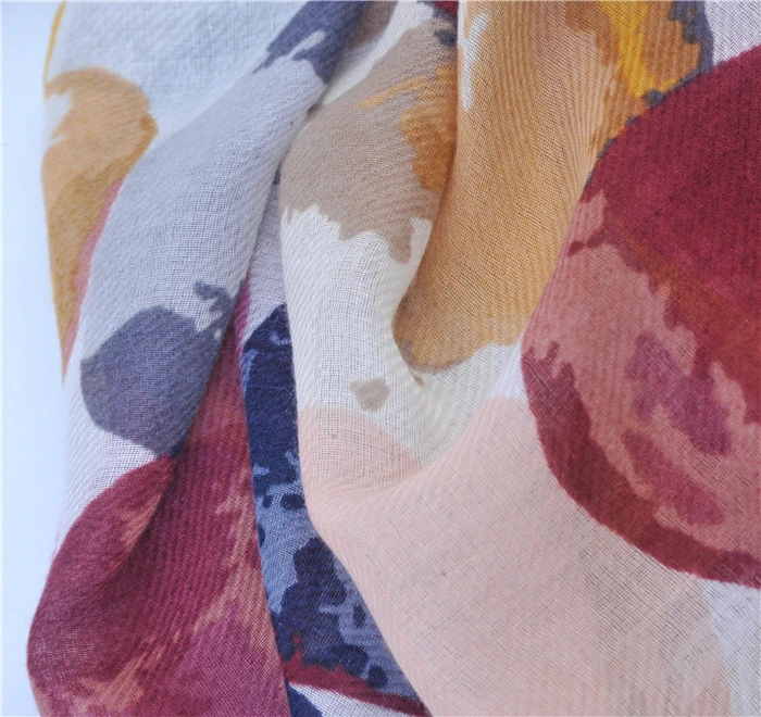 Summer girls Printing Neck Scarf