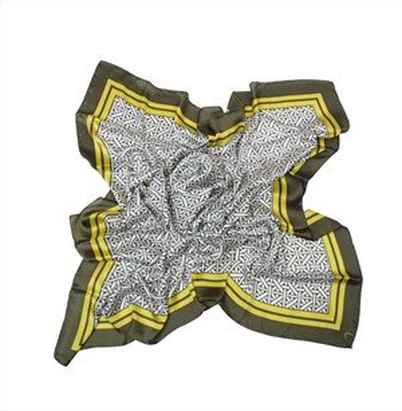 Vintage Square Polyester Scarves