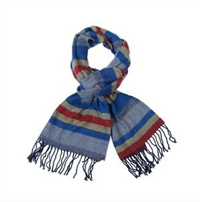 Winter Viscose Long Stripe Scarf