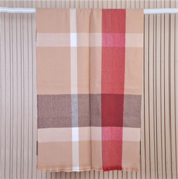 Grid Woven Scarf Winter