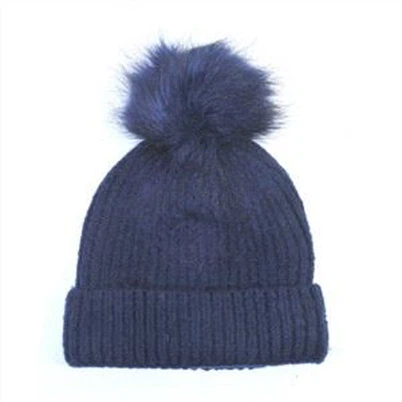 Beanie With Pom Pom