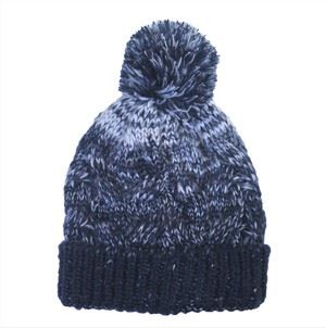 Mens Fur Ball Beanie Hats