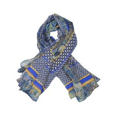 Pattern Printing Women Square Scarf