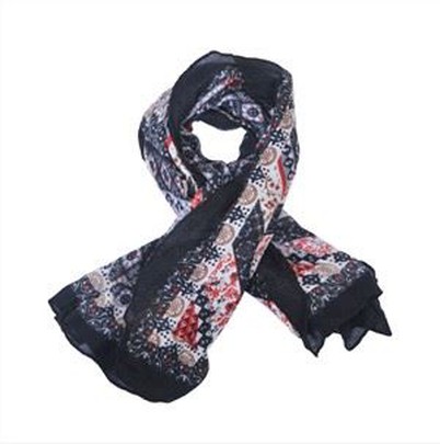 Printed Square Scarf