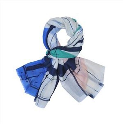 Women Polyester Print Scarf