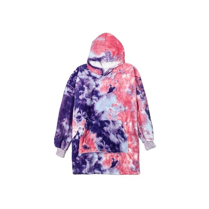 Custom Tie-dye Lazy TV Blanket