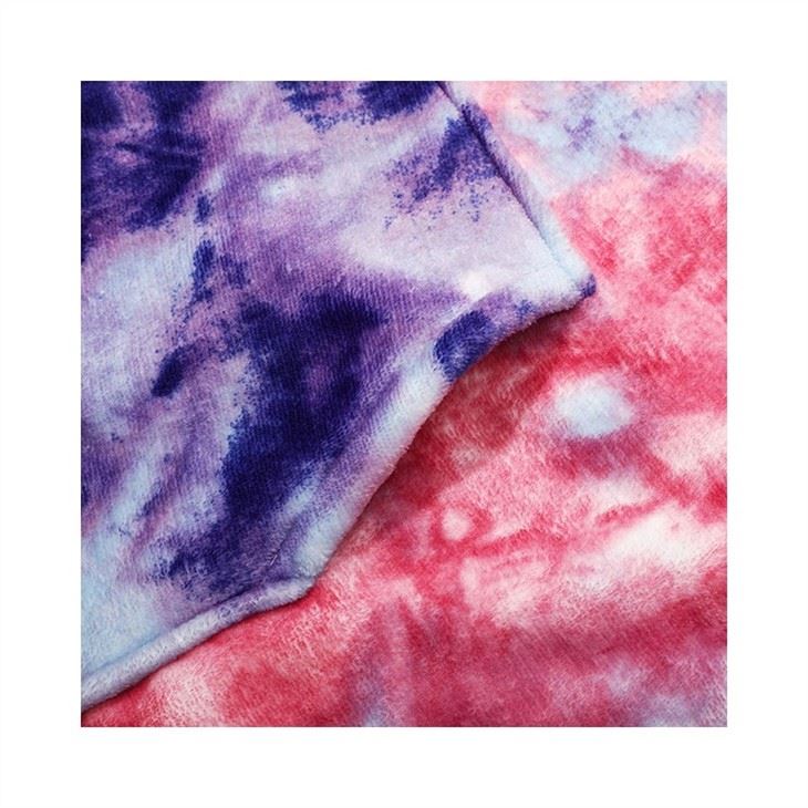 Custom Tie-dye Lazy TV Blanket