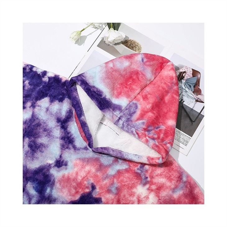 Custom Tie-dye Lazy TV Blanket