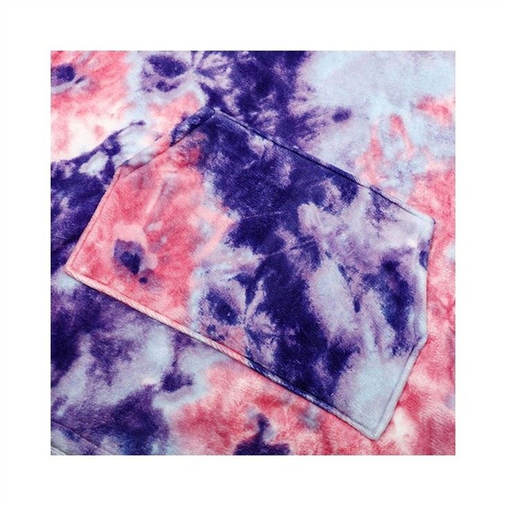Custom Tie-dye Lazy TV Blanket