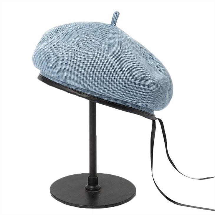 Ladies Pure Color Beret Hats
