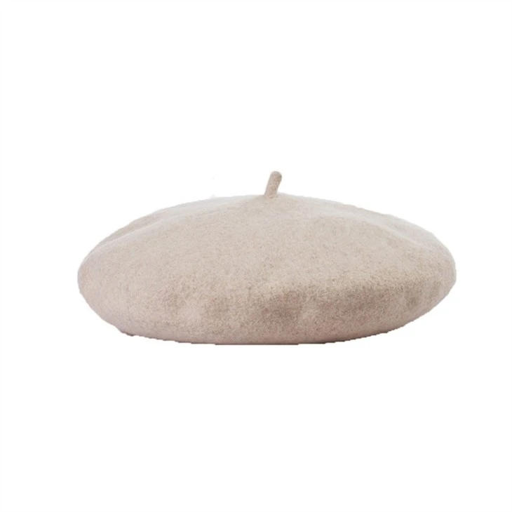 Ladies Wool Felt Beret Hat