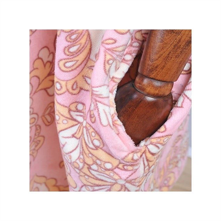 Printed Cotton Poncho Beach Towel