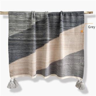 Knit Throw Blanket For Sofa