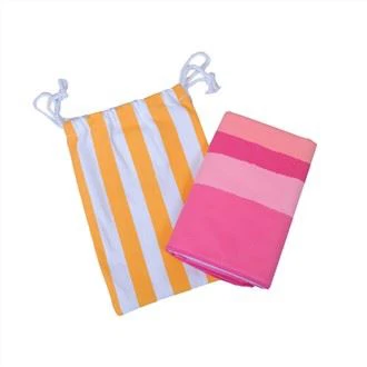Printed Microfiber Beach Towel