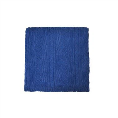 Sofa Sherpa Knit Throw Blanket
