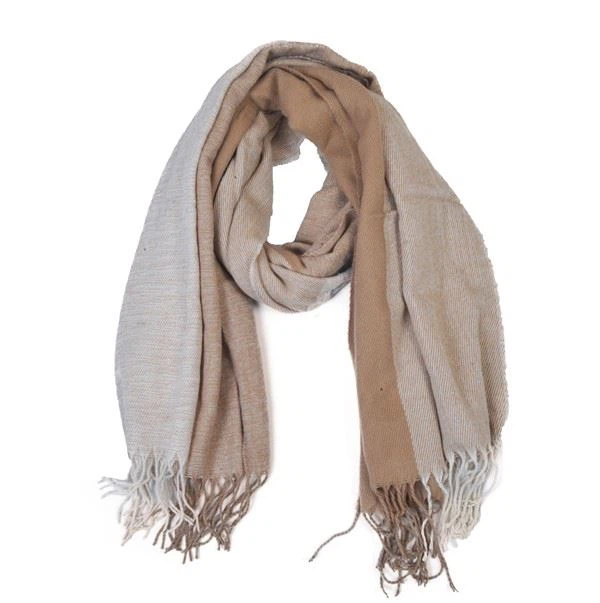 Winter Woven Checked Scarf