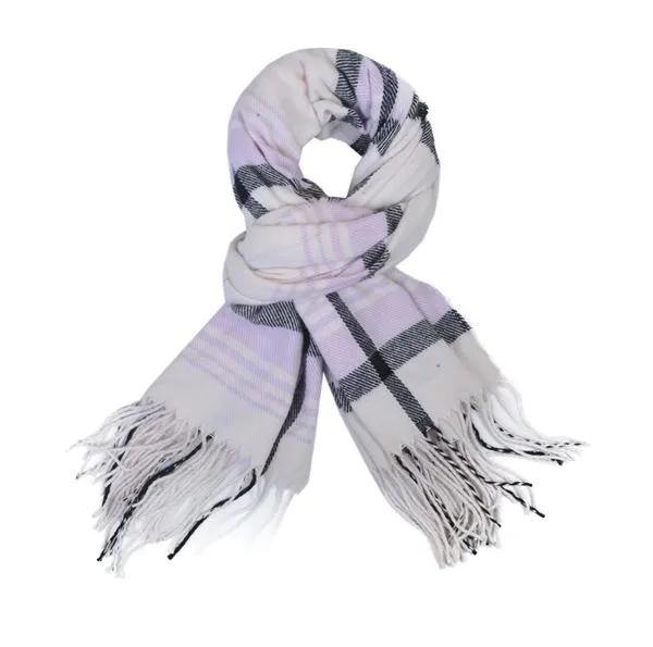 Women Blanket Plaid Scarf