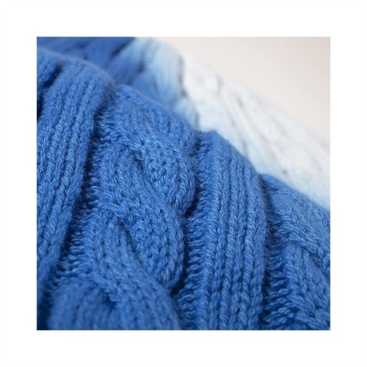 Men's And Women's Tie Dye Knitted Beanie Hat