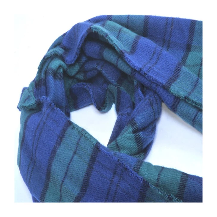 Men's Plaid Scarf