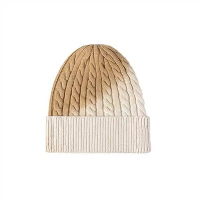 Men's And Women's Tie Dye Knitted Beanie Hat