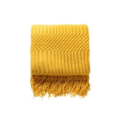 Lightweight Knitted Couch Throw Blanket