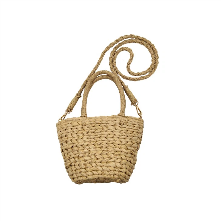 Womens Straw Beach Tote Bag
