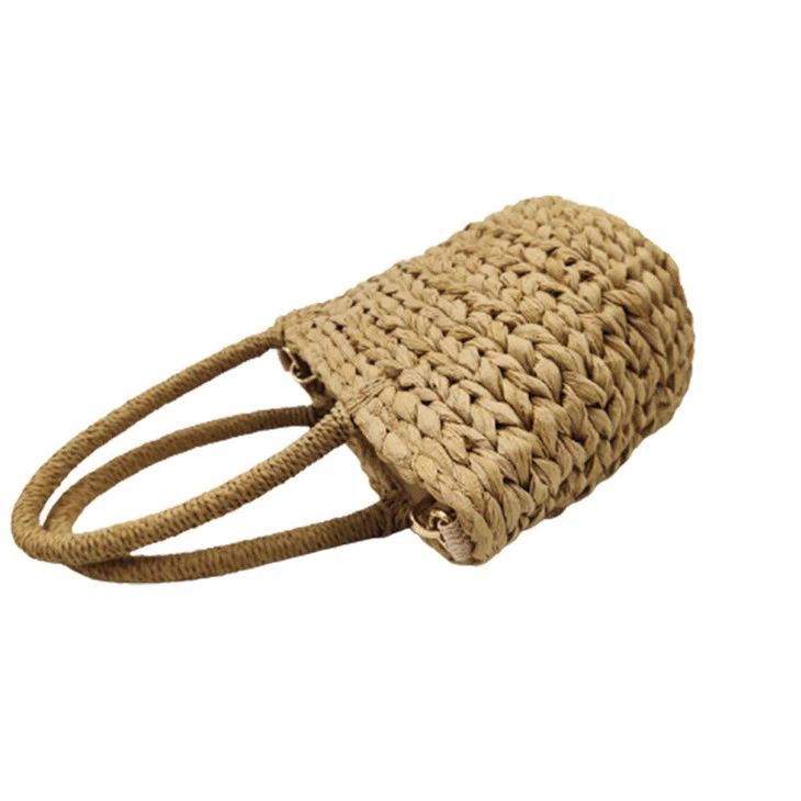 Womens Straw Beach Tote Bag