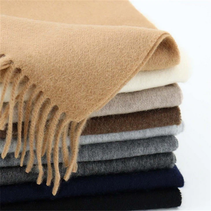 Wool Solid Color Scarf Shawl