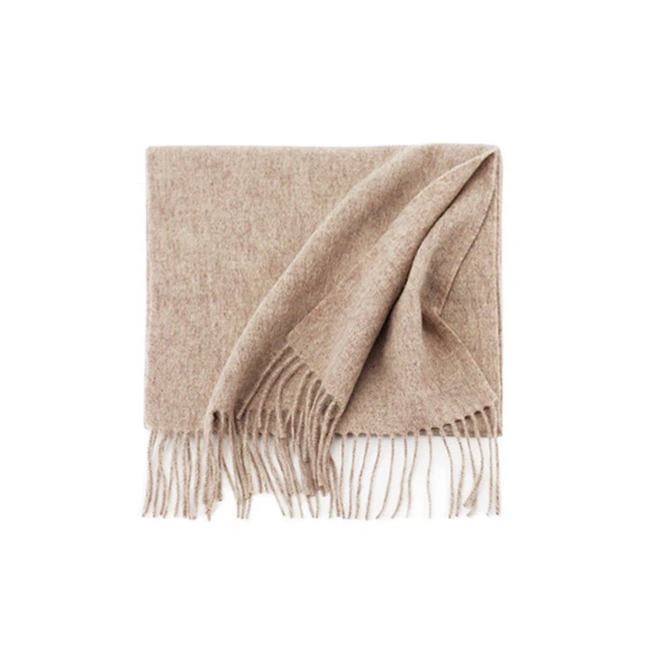 Wool Solid Color Scarf Shawl