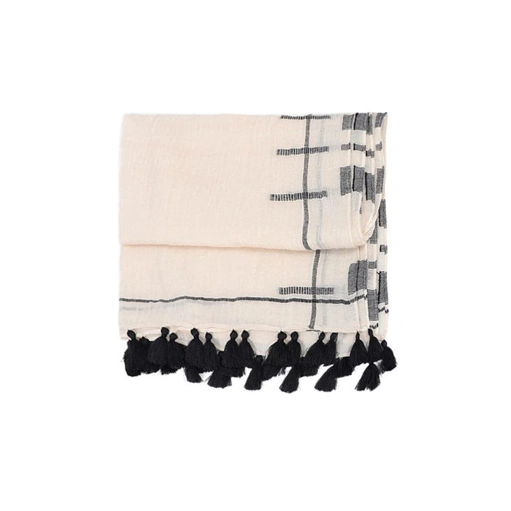 Linen And Cotton Scarf