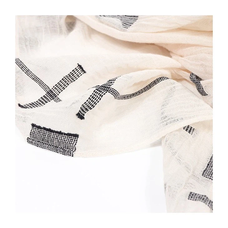 Linen And Cotton Scarf