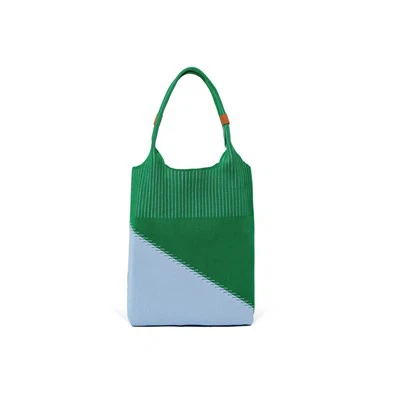 Knitted Beach Tote Bag